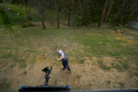 Windows cleaned with use of extender pole