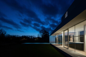 interior of residential house