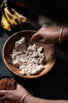 Red Rice Puttu