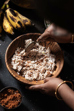 Red Rice Puttu