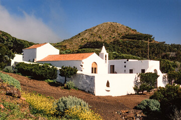 Fototapeta na wymiar church at the island of el hierro, canarias, spain