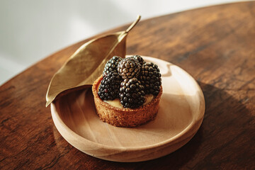 Blackberry small tart