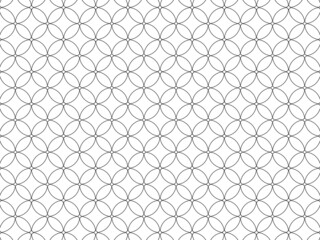 星七宝　シームレスな和柄の背景のベクターイラスト