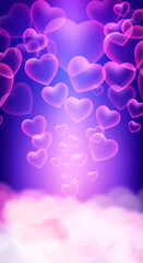  Heart background
