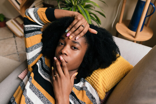 Portrait of a black woman