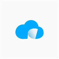 cloud paper computing concept