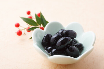 黒豆　正月イメージ