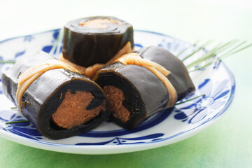 昆布巻き　シャケ