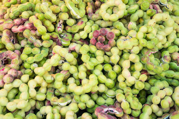 Manila tamarind is delicious in the market.Thailand.