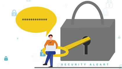 2d illustration business leadership concept
