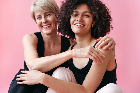 Portrait of women of different ages and races.