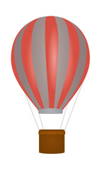 Fototapeta premium Hot air balloon. vector illustration