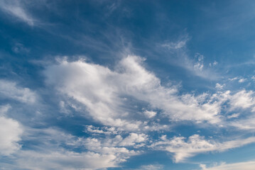 Obraz premium The most beautiful sky background with white clouds on shutterstock .