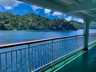 小笠原諸島 おがさわら丸 父島 二見港 世界自然遺産 小笠原国立公園 小笠原 東京