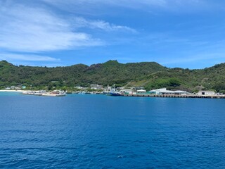 小笠原諸島 おがさわら丸 父島 二見港 世界自然遺産 小笠原国立公園 小笠原 東京