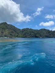 Obraz premium 小笠原諸島 父島 二見港 世界自然遺産 小笠原国立公園 小笠原 東京