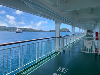 小笠原諸島 おがさわら丸 父島 二見港 世界自然遺産 小笠原国立公園 小笠原 東京