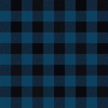 blue flannel shirt seamless pattern ready for your print clothing