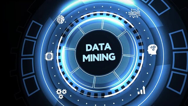 Data mining concept. Business, modern technology, internet and networking concept.