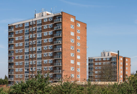 Two residential blocks