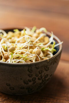 Sprouted peas