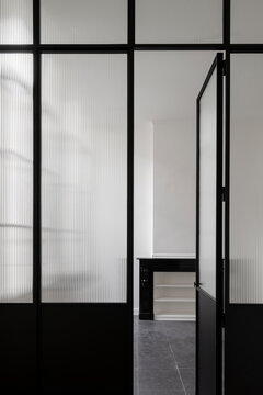 minimalist doorway