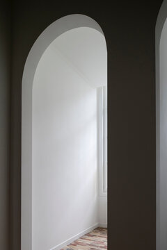arch in hallway