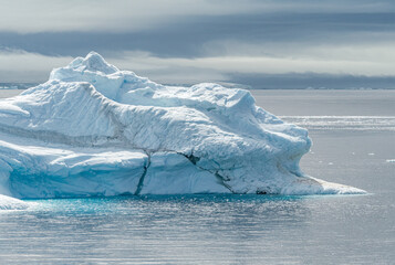 Iceberg off Antarctic Peninsula in South Atlantic Ocean, Antarctica