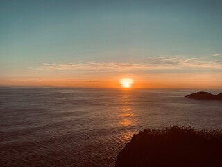 小笠原諸島 父島 ウェザーステーション 夕日 夕焼け 世界自然遺産 小笠原国立公園 小笠原 東京