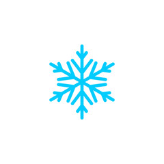 snowflake icon symbol design vector