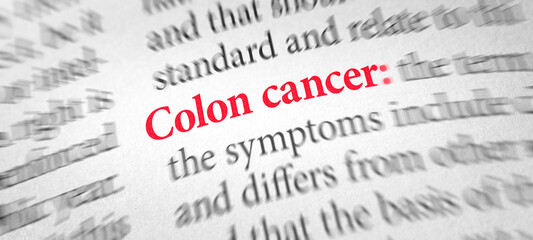 Definition of the word Colon Cancer in a dictionary