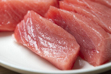 Assortment of Japanese fresh and delicious seafood
