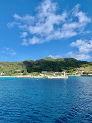 Fototapeta premium 小笠原諸島 母島 沖港 世界自然遺産 小笠原国立公園 小笠原 東京