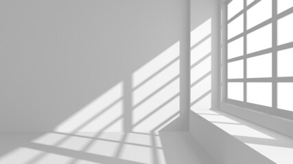 Obraz premium White Modern Background. Abstract Building Concept