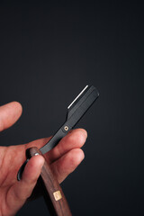 Fototapeta premium hand with gun