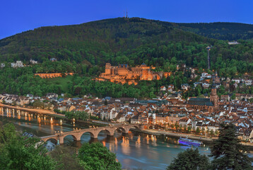 Stadtansicht Heidelberg © Fineart Panorama