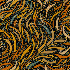seamless tiger pattern