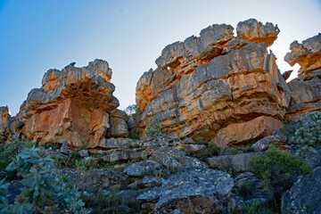 Extraordinary rock formations