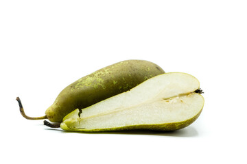 pears isolated on white background