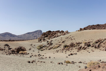 Volcanic landscape of the Canary Islands, Spain