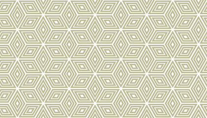 Seamless abstract geometric vector pattern with cubes