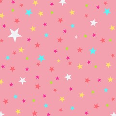 seamless pattern with stars