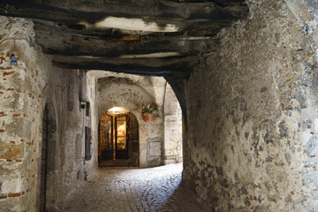 Santo Stefano di Sessanio, medieval village in the Gran Sasso Natural Park, Abruzzi