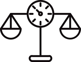Obraz premium scale icon