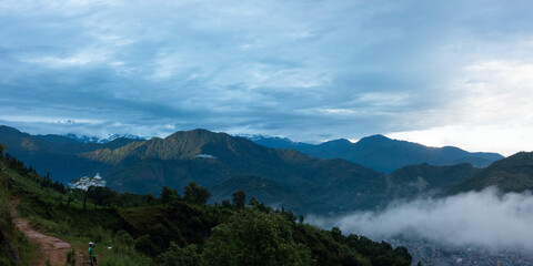 Clouds over Pokhara