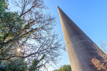 冬の針尾送信所　長崎県佐世保市　Hario transmission station in winter. Nagasaki-ken Sasebo city