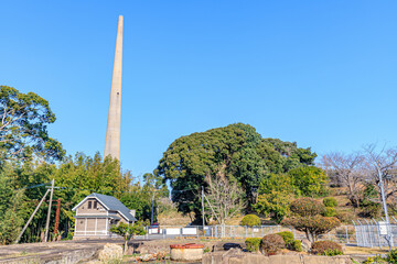 冬の針尾送信所　長崎県佐世保市　Hario transmission station in winter. Nagasaki-ken...