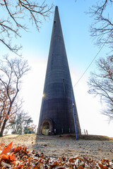 冬の針尾送信所　長崎県佐世保市　Hario transmission station in winter. Nagasaki-ken...