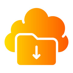 download gradient icon