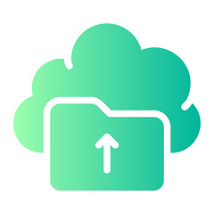 upload gradient icon